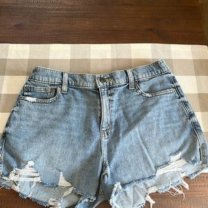 Aerie distressed Jean shorts